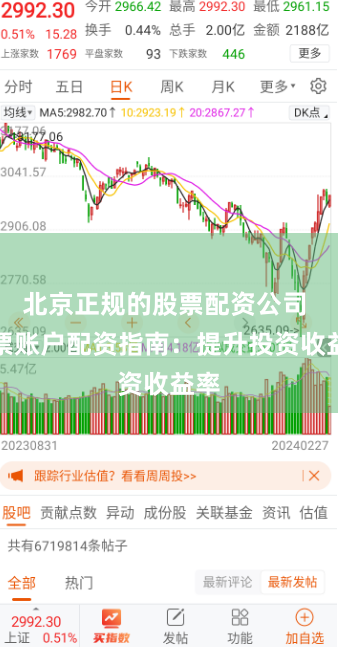 北京正规的股票配资公司 股票账户配资指南：提升投资收益率